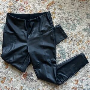 a new day Fleece Lined Faux Leather Leggings